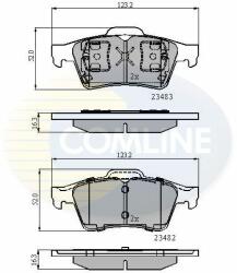 COMLINE set placute frana, frana disc COMLINE CBP0946 - centralcar