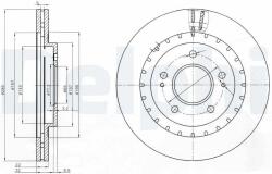 DELPHI Tarcza Ham. Przod - centralcar - 128,39 RON