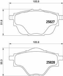 BREMBO BRE-P61124