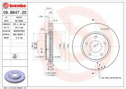 BREMBO Bre-09. B647.21