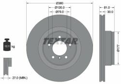 TEXTAR Disc frana TEXTAR 92178403 - centralcar