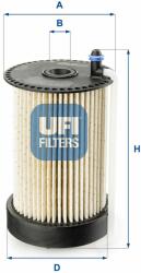 UFI filtru combustibil UFI 26.031. 00