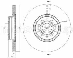 METELLI Disc frana METELLI 23-0840C