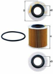 MAHLE Filtr Oleju Ford - centralcar - 75,84 RON
