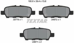 TEXTAR set placute frana, frana disc TEXTAR 2577801 - centralcar