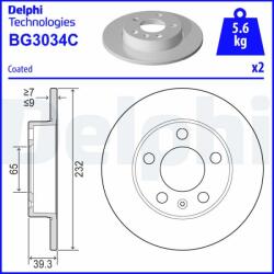 DELPHI Tarcza Ham. Tyl - centralcar - 72,35 RON