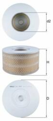 MAHLE Filtr Powietrza Toyota - centralcar - 113,37 RON