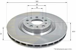 COMLINE Disc frana COMLINE ADC1844V