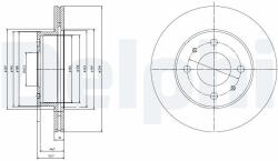 DELPHI Tarcza Ham. Przod - centralcar - 94,57 RON