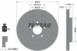 TEXTAR Disc frana TEXTAR 92290003 - centralcar
