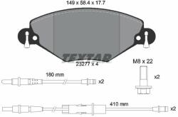 TEXTAR set placute frana, frana disc TEXTAR 2327701 - centralcar