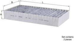 MAHLE Filtr Kabiny Z Weglem Aktywnym - centralcar - 177,38 RON