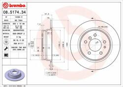 BREMBO Bre-08.5174. 34