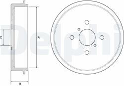 DELPHI Beben Ham. Toyota Yaris 05- - centralcar - 141,31 RON