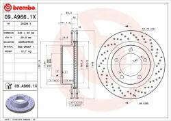 BREMBO Bre-09. A966.1x