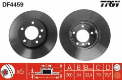 TRW Disc frana TRW DF4459 - centralcar