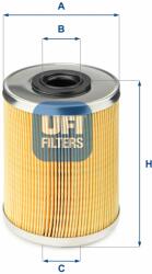 UFI filtru combustibil UFI 26.687. 00