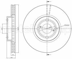 METELLI Disc frana METELLI 23-0638C