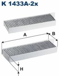FILTRON Filtru, aer habitaclu FILTRON K 1433A-2x - centralcar