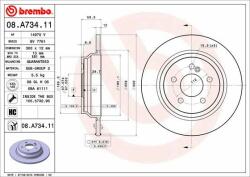 BREMBO Bre-08. A734.11