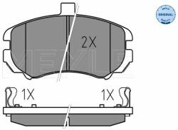 MEYLE set placute frana, frana disc MEYLE 025 243 6917/W - centralcar