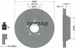 TEXTAR Disc frana TEXTAR 92176303 - centralcar