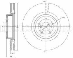 METELLI Disc frana METELLI 23-1188C