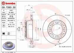 BREMBO Bre-09.7263. 30