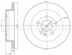 METELLI Disc frana METELLI 23-0769C