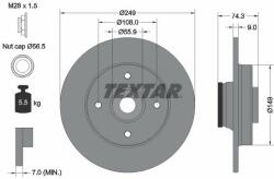 TEXTAR Disc frana TEXTAR 92194103 - centralcar