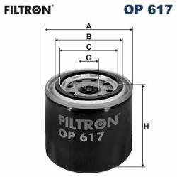 FILTRON Filtru ulei FILTRON OP 617 - centralcar