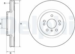 DELPHI Tarcza Ham. Mercedes M W164 04-