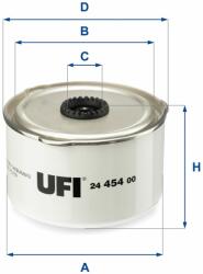 UFI filtru combustibil UFI 24.454. 00