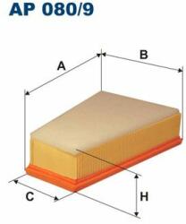 FILTRON Filtru aer FILTRON AP 080/9 - centralcar