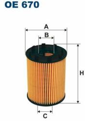 FILTRON Filtru ulei FILTRON OE 670 - centralcar