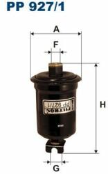 FILTRON filtru combustibil FILTRON PP 927/1 - centralcar