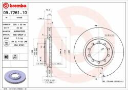 BREMBO Bre-09.7261. 10