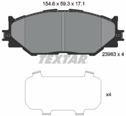 TEXTAR set placute frana, frana disc TEXTAR 2398301 - centralcar