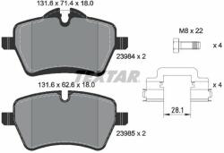 TEXTAR set placute frana, frana disc TEXTAR 2398404 - centralcar