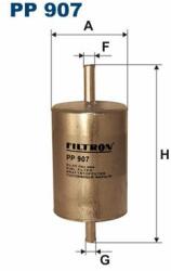 FILTRON filtru combustibil FILTRON PP 907 - centralcar