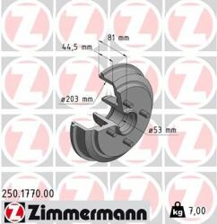 ZIMMERMANN Zim-250.1770. 00