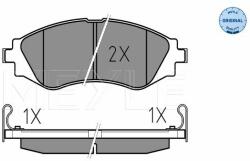 MEYLE set placute frana, frana disc MEYLE 025 232 3417/W - centralcar