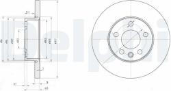 DELPHI Tarcza Ham. Vw Transporter T4 - centralcar - 160,54 RON