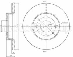 METELLI Disc frana METELLI 23-0456