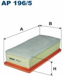 FILTRON Filtru aer FILTRON AP 196/5 - centralcar