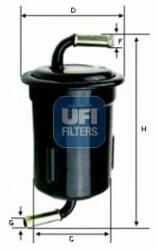UFI filtru combustibil UFI 31.715. 00