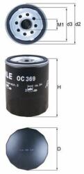 MAHLE Filtr Oleju Mitsubishi Smart - centralcar - 64,73 RON