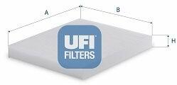 UFI Filtru, aer habitaclu UFI 53.401. 00