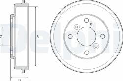 DELPHI Beben Ham. Ford Fiesta Vi 08-