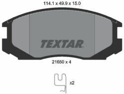 TEXTAR set placute frana, frana disc TEXTAR 2165001 - centralcar